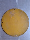 Old Vintage Antique Metal Texas Oil Field Sign Mancave
