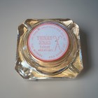 Vintage Candy Cane Glass Motel Ashtray Disneyland Anaheim California 1960   s