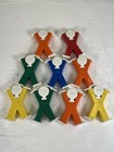 Lot  9  Vintage Ambi Toys Acrobatics Stacking Patrick Rylands Figures Acrobats