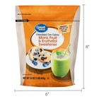 Great Value Monk Fruit   Erythritol Zero Calorie Sweetener  16 Oz   usa