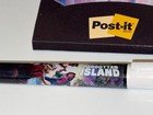 Dreamworks Forgotten Island  2026  Promo 80 s Retro 4- Color Pen And Post-it Pad