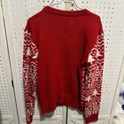 Ugly Christmas Sweater American Stitch    up To Snow Good    Size L
