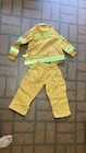 Teetot   Co  Inc  Firefighter Costume Set Reflective Jacket Pants 3t Polyester