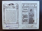 1918 Emmy Wehlen In The Shell Game Rare Silent Film Movie Theatre Herald