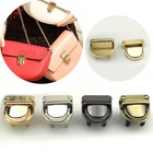 Durable Lock Metal Buckle Bag Clasp Twist Purse Hardware Diy Bag Accessories   