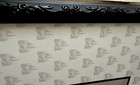 Disney Parks Mickey Mouse Art Frame Print Whimsical Black 14x18  New