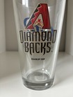 Vintage 2009 Arizona Diamondbacks Pint Size Beer Glass Miller Lite Baseball