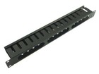 Cnaweb 1u 19  Network Metal Rack Mount Cable Manager Finger Duct W cover Black