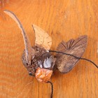 4 Wooden Birds Mobile Hanging Decoration Thailand