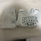 Nike 1972 Athl Dept Infant Tracksuit Set 12m White Green