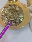 Vtg Victorian  Style Rotary Dial Phone Model Regal French Made In Japan   read  