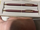 Vtg Bradley Burgundy Color Pen pencil Set  Computer Craft  Unused In Orig  Box