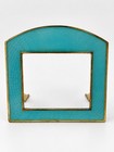 Vtg Foster   Bailey Sterling Silver Turquoise Guilloche Enamel Calendar 1910s