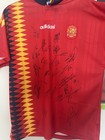 Spain National Football Team Adidas Jersey Signed By 25 Players     World Cup 2026
