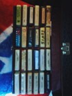 Vintage Lot Of 24   8 Track Cassette Tapes   Hardshell Case