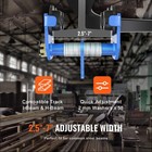 Push Beam Trolley Manual Trolley 6600 Lbs 3 Ton Load 2 5 -7  Adjustable