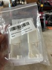 Kiseer Disposable Ear Piercing Gun Kit  2pcs White W  Alcohol Pads Plastic metal
