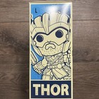 Funko Marvel Thor Ragnarok Vs Hulk T-shirt Size Large And Pop Hulk Sealed Shirt