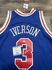 Allen Iverson Philadelphia 76ers Autograph Signed Authentic Jersey  Psa Certed