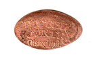 Elongated Penny  disneyland Winnie The Pooh   Piglet  Anaheim Ca Zinc