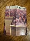 1989 World Trade Center  Twin Towers Nyc Info Brochure   Guide W  Maps  Photos