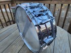 1960 Ludwig Super Ludwig 5x14 Cob Brass Snare Drum Cob Rims Pre Supraphonic 
