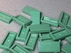 New Lego Sand Green 1x2 Tile With Groove 3069b Authentic Finishing Tile  x25 