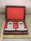2 Vtg Checkmates Large Precision Ground Sine Bar Block Fixture Machinist Tools