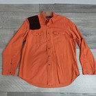     vintage Polo Ralph Lauren Shooting Shirt Men s Xl Blaze Orange Shooting Patch