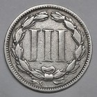 1870 Three Cent Piece 