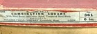Millers Falls No  362 6  Combination Square Setcombination Square 6 