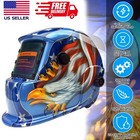 New Pro Auto Darkening Welding Helmet Arc Tig Mig Grinding Welders Mask Solar