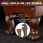 7 5 Ft Billiard Pool Table Dartboard Cue Rack Cabinet Barrington Ball And Claw