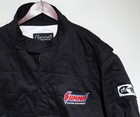 Summit Racing Equipment Black Quilted Jacket 2xl Fire Retardant Sfi 3-2a 5 Zip