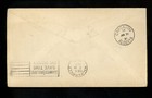 Postal History Canada  c1 First Flight Aamc  529 1931 Peace River Ab Carcajou Ab
