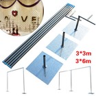 Professional Backdrop Stand Pipe Kit 10 x10  10 x 20  Heavy Duty Background Pipe