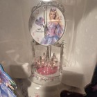 2003 Barbie Of Swan Lake Glass Dome Anniversary Clock New In Box Princess Decor