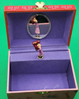 Disney Hercules Working Vintage Music Jewelry Box  Rare