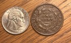 Liberty Millions For Defence Not One Cent For Tribute Hard Times Token Worn Date