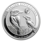 1 Oz  Silver Round - 2017 Kookaburra Privy -  999 Fine  lot  Roll  Tube Of 20 