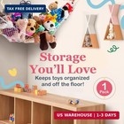 Stuffed Animal Hammock   Corner Hanging Organizer  Toy Storage  Stuffed Animal S