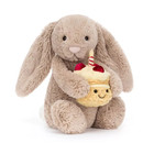 Bashful Beige Bunny Birthday Bunny By Jellycat Cute Soft Stuffed Animal Toy Nmt