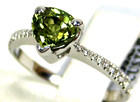 Green Sapphire Ring Fine Natural Gems Solid 14k Gold Made In Usa 20yrs On Ebay