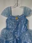 Cinderella Disney Princess Blue Deluxe Costume Dress Girl s Small 6