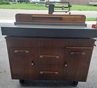 Vintage Pediatric Weighing Station Hamilton Mfg Wi Medical Cabinet Very Good