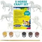 Horses Stablemates Horse Crazy Colorful Breed Paint Set   5 Piece Set   1 32    