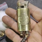 Old Style Trench Vintage Brass Petrol Lighter