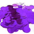 Sequins Purple   1  20mm Paillettes Flat 100 Pieces Loose Hq