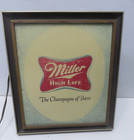 Vintage- Miller High Life Beer Sign-lighted