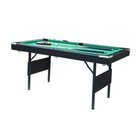 3-in-1 Foldable Game Table  Pool Billiards Tennis  Kids Family Indoor Fun